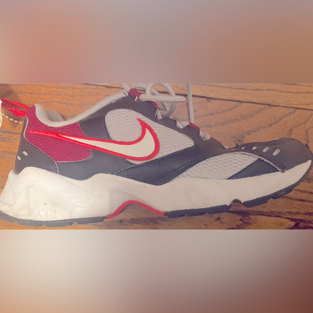 Nike Red and Black Running Shoes